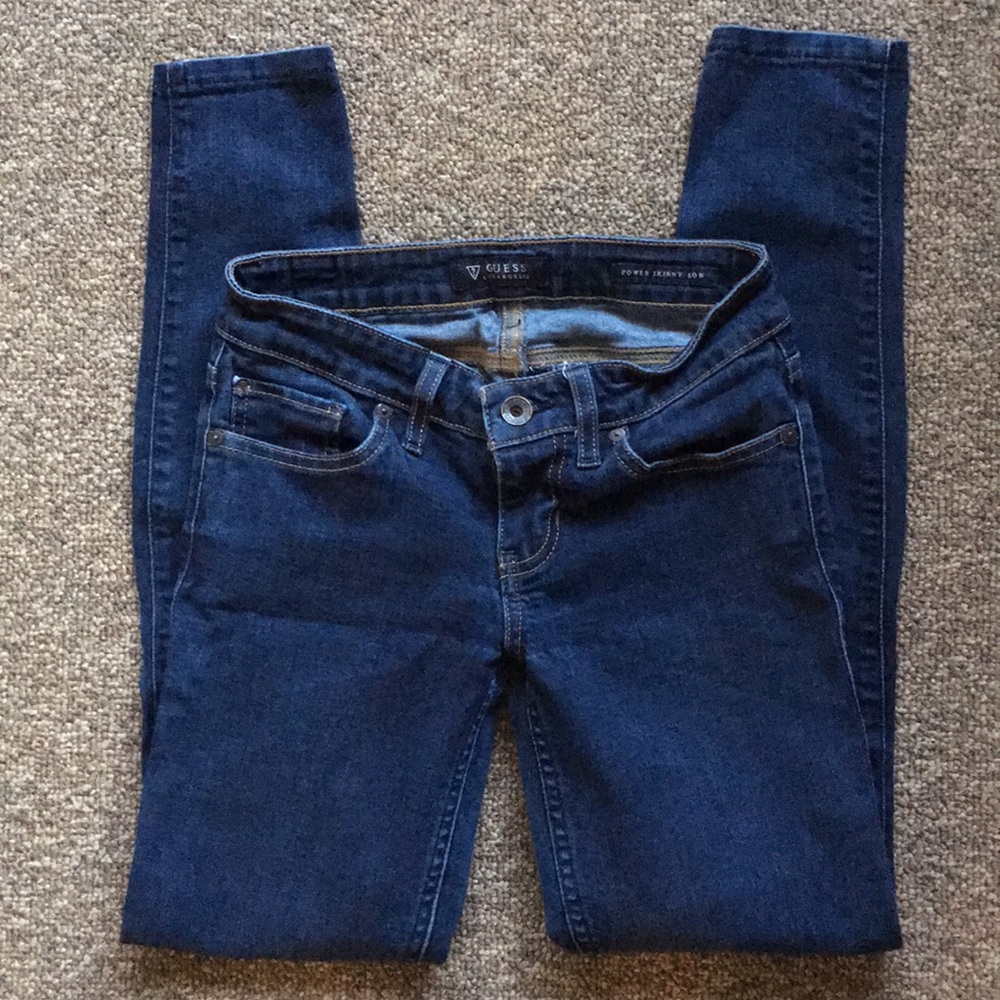 GUESS Dark Wash Skinny Jeans